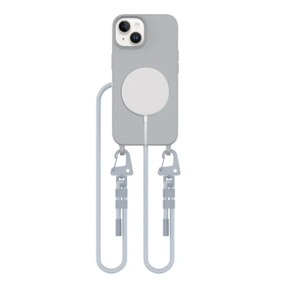 Tech-Protect MagNecklace MagSafe iPhone 15 Case - Gray