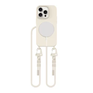 Tech-Protect MagNecklace MagSafe iPhone 15 Pro Case - Beige