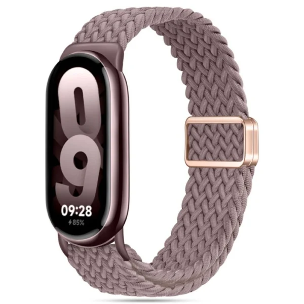 Tech-Protect NylonMag Strap for Xiaomi Smart Band 8 / 9 / NFC - Purple