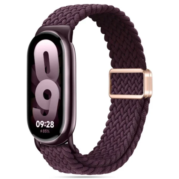 Tech-Protect NylonMag Strap for Xiaomi Smart Band 8 / 9 / NFC - Purple