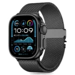 Tech-Protect Milano Strap for Apple Watch 6 / 7 / 8 / 9 / 10 / SE / Ultra 1 / 2 (44 / 45 / 46 / 49 MM) - Black