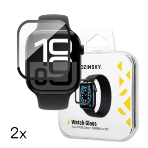 Wozinsky Full Glue Tempered Glass for Apple Watch Series 10 46mm (2 pcs.)