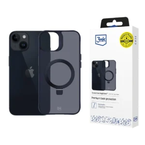 3mk Smoke Case Mag&Stand for Apple iPhone 13/14 - black