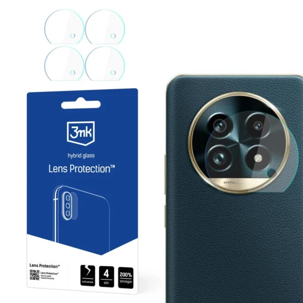 Hybrid Camera Lens Glass 3mk Lens Protection for Realme 13+ 5G