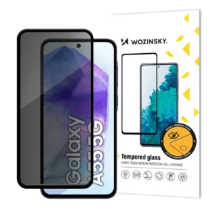 Wozinsky Privacy Glass tempered glass for Samsung Galaxy S25+ with Anti Spy filter