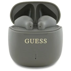 Guess Bluetooth headphones GUTWSJ14ESGE TWS + docking station taupe Printed Classic Logo