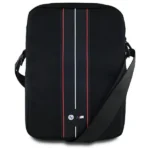 BMW BMTB10COMPVSKR Tablet Bag 10" Black Nylon Red Stripe