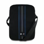 BMW BMTB8COMPVSKL Tablet Bag 8" Black Nylon Blue Stripe