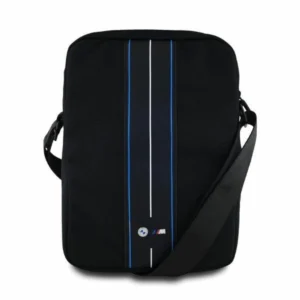 BMW BMTB8COMPVSKL Tablet Bag 8" Black Nylon Blue Stripe