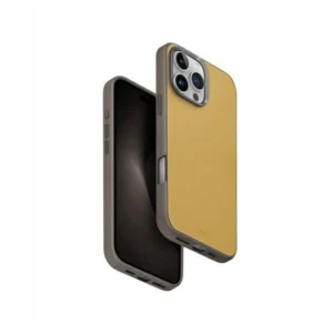 Uniq Lyden DS iPhone 16 Pro Max 6.9" Magclick Charging case yellow-gray/yellow-gray