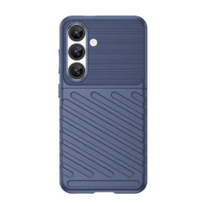 Thunder Case Samsung Galaxy S25 Silicone Armored Case - Blue