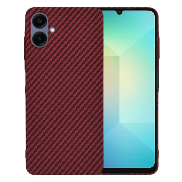 Techsuit - Carbonite FiberShell - Samsung Galaxy A06 - Red