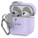 Tech-Protect Slim Hook Case for AirPods 4 - Purple