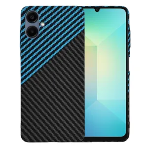 Techsuit - Carbonite FiberShell - Samsung Galaxy A06 - Blue Pulse