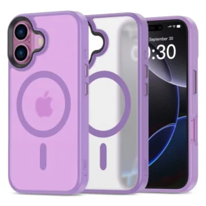 Tech-Protect MagMat MagSafe iPhone 16 Case - Purple