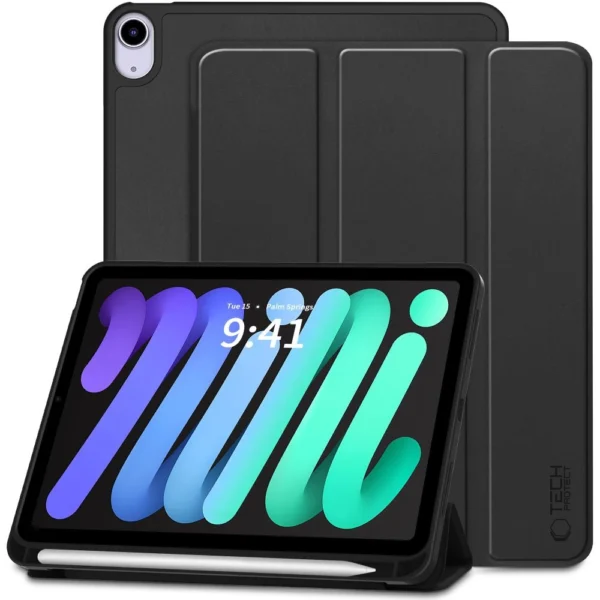 Tech-Protect SC Pen Case for iPad Mini 6 / 7 / 2021-2024 - Black