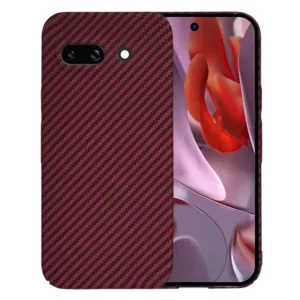 Techsuit - Carbonite FiberShell - Google Pixel 9a - Red