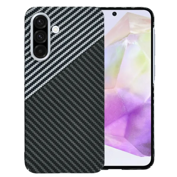 Techsuit - Carbonite FiberShell - Samsung Galaxy A36 5G - Stealth Gray