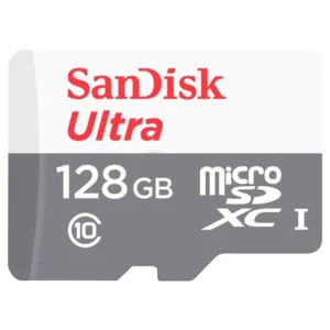 SanDisk - Memory Card Ultra (SDSQUNR-128G-GN3MA) - MicroSDXC