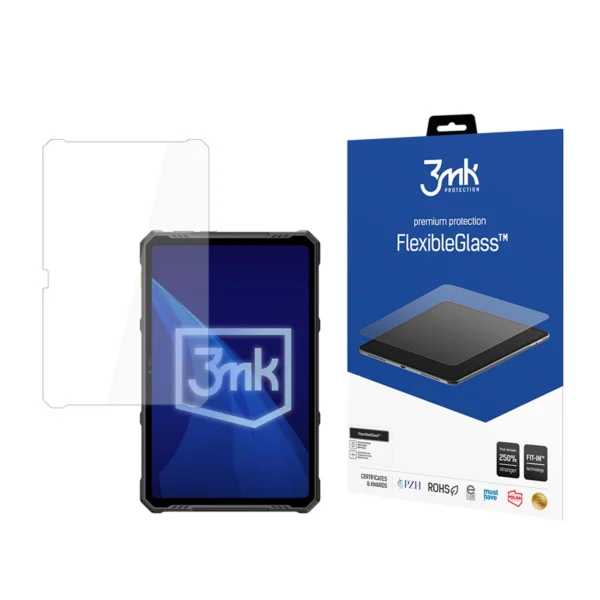 Szkło hybrydowe 3mk FlexibleGlass™ na Ulefone Armor Pad 3 Pro - up to 13"