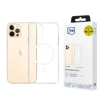 3mk Clear MagCase Case for Apple iPhone 12 Pro Max - Transparent