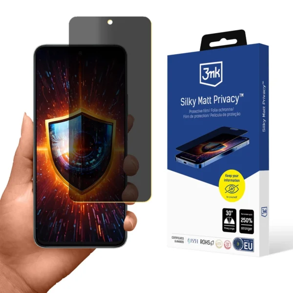 Folia ochronna prywatyzująca matowa 3mk Silky Matt Privacy na Honor 200 Smart