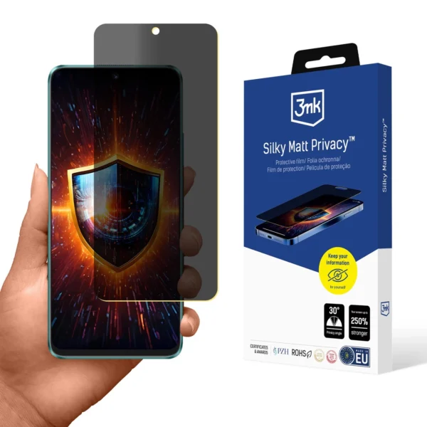 Folia ochronna prywatyzująca matowa 3mk Silky Matt Privacy na Huawei Nova 12i