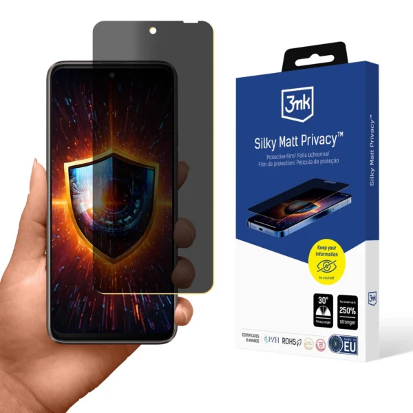 Folia ochronna prywatyzująca matowa 3mk Silky Matt Privacy na HTC U23 Pro