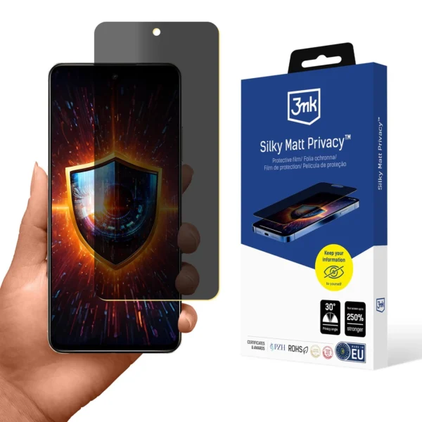 Folia ochronna prywatyzująca matowa 3mk Silky Matt Privacy na Realme C75