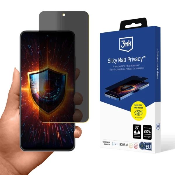 Folia ochronna prywatyzująca matowa 3mk Silky Matt Privacy na Realme C55