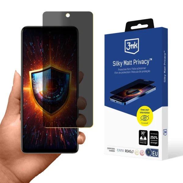 Folia ochronna prywatyzująca matowa 3mk Silky Matt Privacy na Tecno Spark 20 Pro