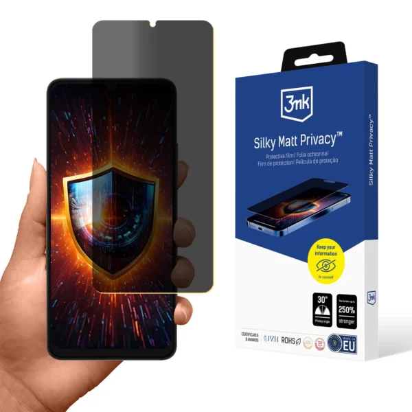 Folia ochronna prywatyzująca matowa 3mk Silky Matt Privacy na UleFone Note 20 Pro