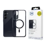 3mk Satin Armor MagCase for Samsung Galaxy A55 5G - Transparent