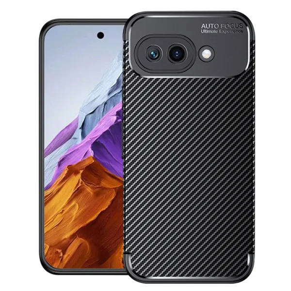 Techsuit - CarbonFiber - Google Pixel 9a - Black