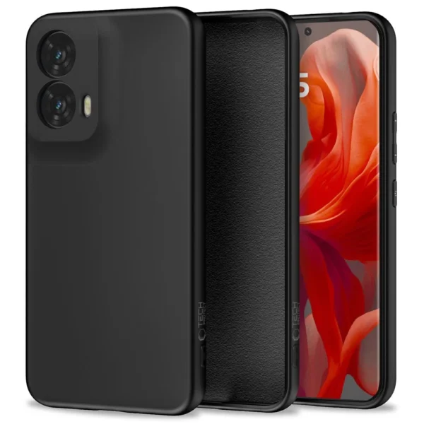 Etui Tech-Protect Icon na Motorola Moto G85 5G - czarne