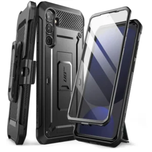 Etui Supcase Unicorn Beetle Pro na Samsung Galaxy S24 FE - czarne