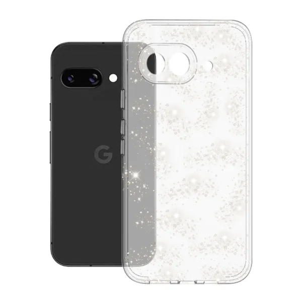 Techsuit - SparkleSkin Series - Google Pixel 9a - Clear