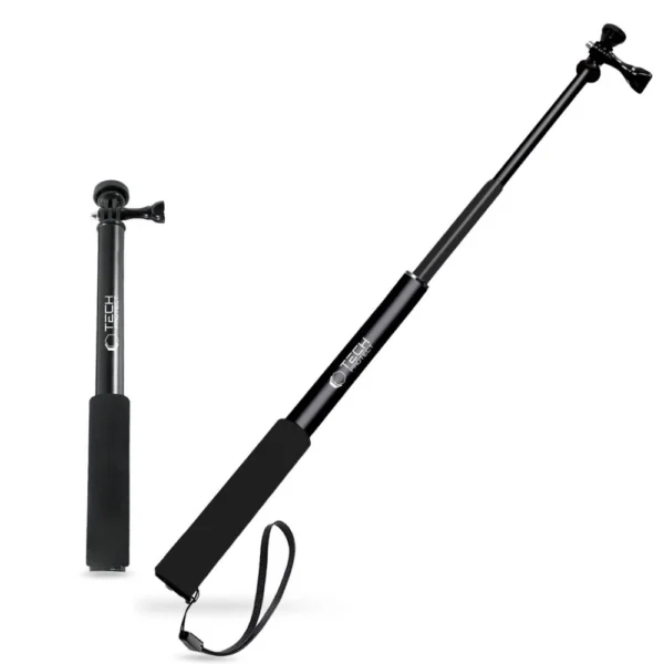 Tech-Protect GA100 Monopad & Selfie Stick for GoPro / DJI - Black