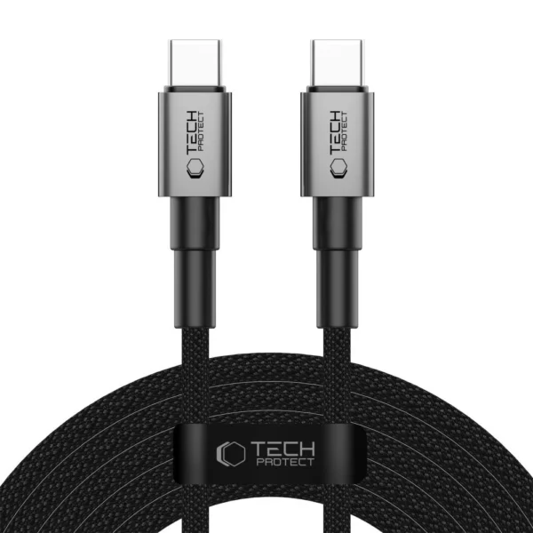 Tech-Protect UltraBoost DNA USB-C PD100W/5A Cable 300cm - Gray