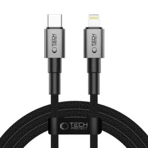 Tech-Protect Ultraboost DNA USB-C / Lightning PD27W/3A cable 200 cm - gray