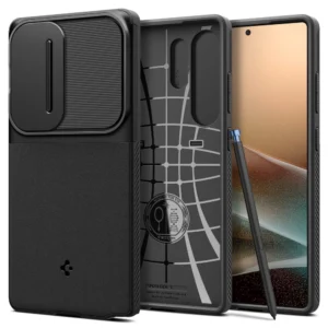 Spigen Optik Armor Case for Samsung Galaxy S25 Ultra - Black