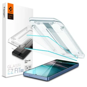 Spigen Glas.tR EZ FIT 2-pack tempered glass for Samsung Galaxy S25 Ultra - transparent