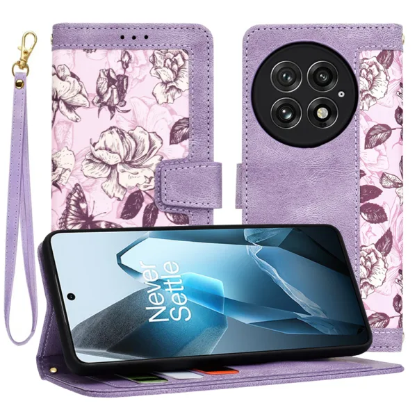 Techsuit - FlipCraft - OnePlus 13 - Mysterious Purple