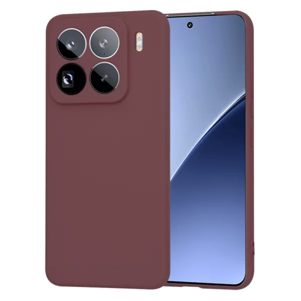 Techsuit - SoftFlex - Xiaomi 15 Pro - Plum Red