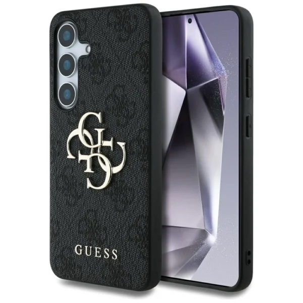 Guess Big 4G Logo Classic Logo Case for Samsung Galaxy S25 Black