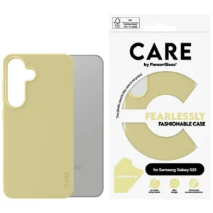 CARE by PanzerGlass Fashion Case for Samsung Galaxy S25 - Yellow