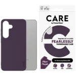 CARE by PanzerGlass Fashion QI Case for Samsung Galaxy S25 - Purple