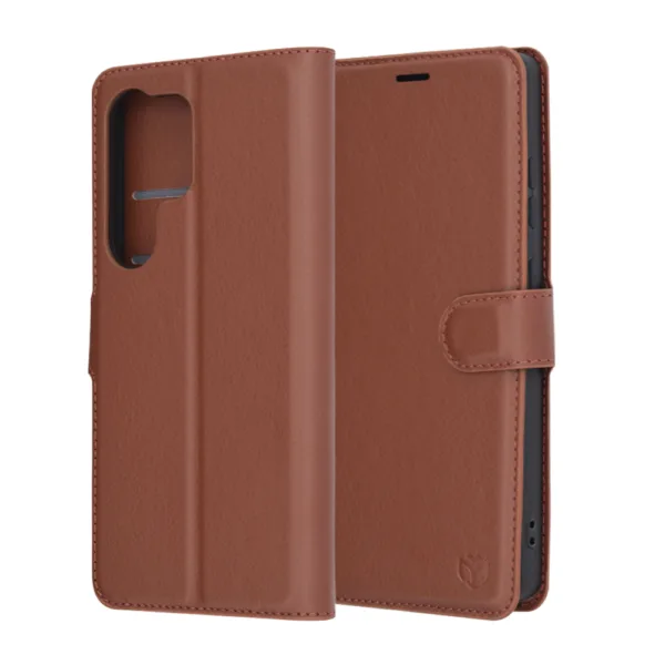 Techsuit - Leather Folio - Samsung Galaxy S25 Ultra - Brown