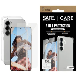 CARE by PanzerGlass Fashion 2in1 Case+Glass protection set for Samsung Galaxy S25