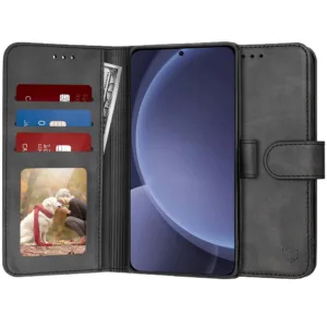 Techsuit - Diary Book - Samsung Galaxy S25 Plus - Black